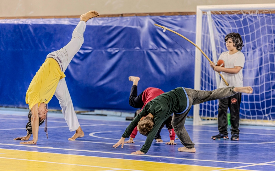 Capoeira no Sesc